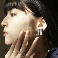 Wave square Earring