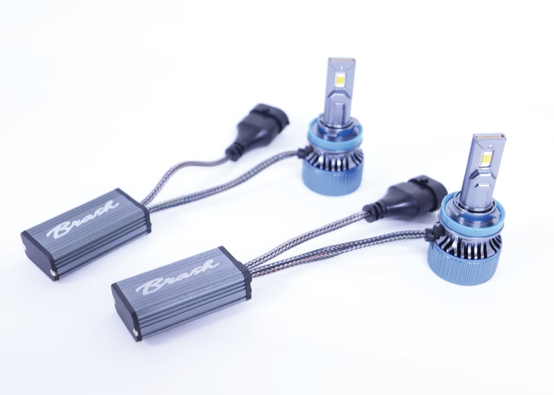 BRASH】 H11 単色 イエロー Power FOG BULB 爆光 フォグランプ LE