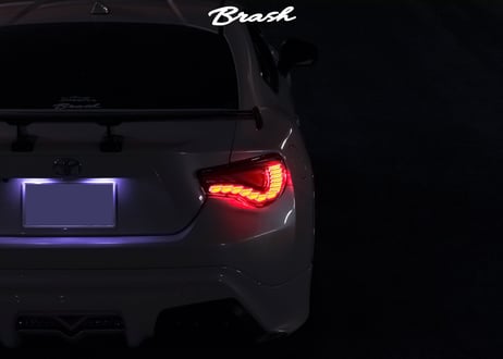 【VLAND×BRASH 】TOYOTA ZN6 86 & SUBARU ZC6 BRZ / LEDテールランプ オープニングモーション付き シーケンシャルウィンカー【CH-Z6VS(R)TL】