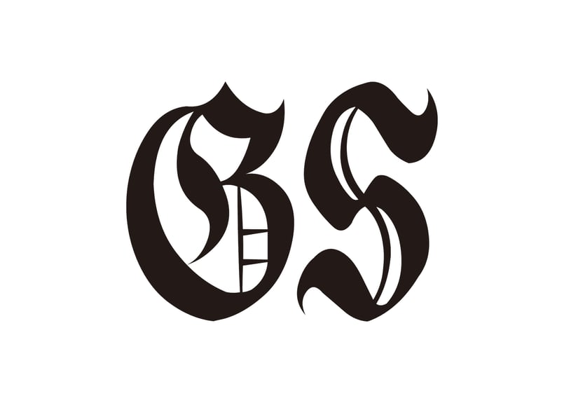 NEW☆GSロゴカッティングステッカー(A) | custom shop BRASH