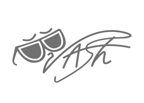 サングラスBRASH カッティングステッカー