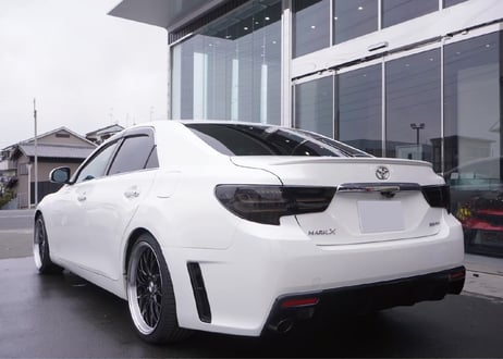 TOYOTA GRX130 マークX / 中期 後期 型 狐彗(コハク) テールランプ スモークテール ウィンカー シーケンシャル&点滅 切替機能付 車検対応 【CH-SSTL】
