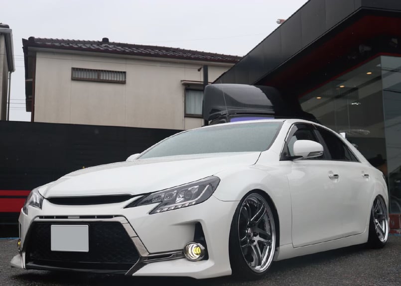 BRASH】TOYOTA GRX130 マークX / BRASH3眼カラーアイヘッドライト