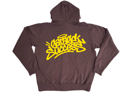 GS Back LOGOジップアップパーカー