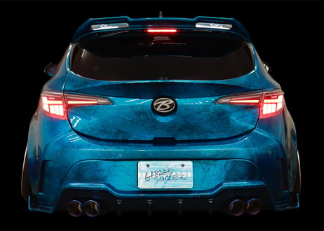 TOYOTA 210系 カローラスポーツ テールランプ -REX- 車検対応 オープニングモーション機能付き シーケンシャルウィンカー 【CH-DKCSRTL01】