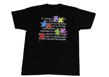 Garage Success ✕ BRASH オリジナルTシャツ 【ペイント】