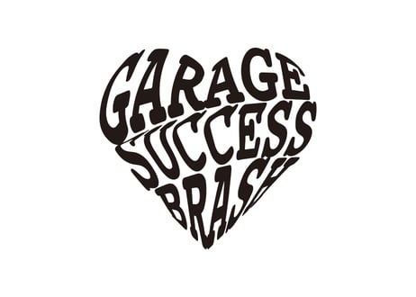 Heart design ロゴカッティングステッカー