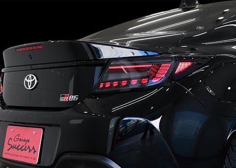 TOYOTA ZN8 GR86 SUBARU ZD8 BRZ スモーク テールランプ オープニングモーション機能 ウィンカー 流れる/点滅 切替機能付き フルLED【CH-Z8USSTL】