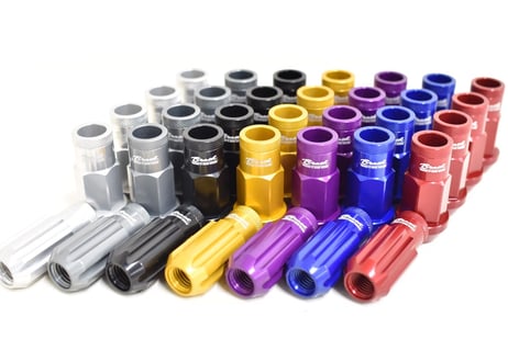 【BRASH】レーシングアルミナット貫通タイプ M12×P1.5 20本セット【BR-HN##】