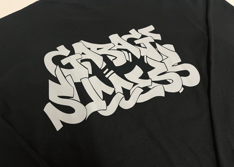GS Back LOGO ビックシルエットロンT