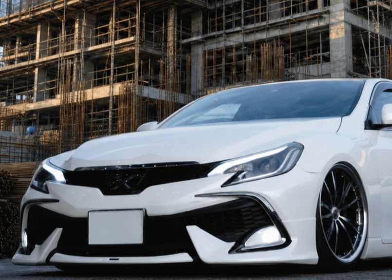 TOYOTA GRX130 マークX / 中期後期型 アイブロウヘッドライト