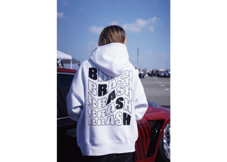Back BRASH プルオーバーパーカー