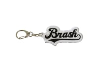 NEW★BRASH ロゴアクリルキーホルダー キーリング