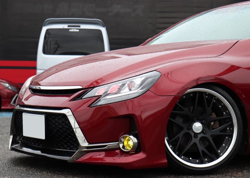 TOYOTA GRX130 マークX / 後期ルック3眼ヘッドライト オープニング