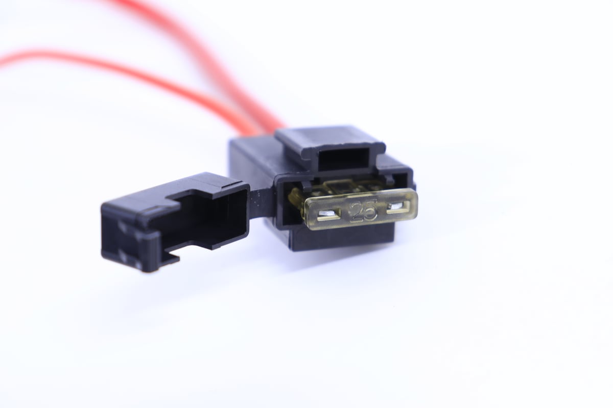 H8 H11 H16 LEDフォグランプ 12V用 強化ハーネス ロング 25A 電源
