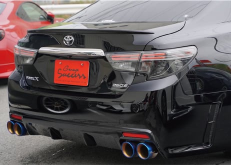 TOYOTA GRX130 マークX / 中期後期型 後期風テールランプ 社外品 ライトスモーク 【CH-NLCTL-01】