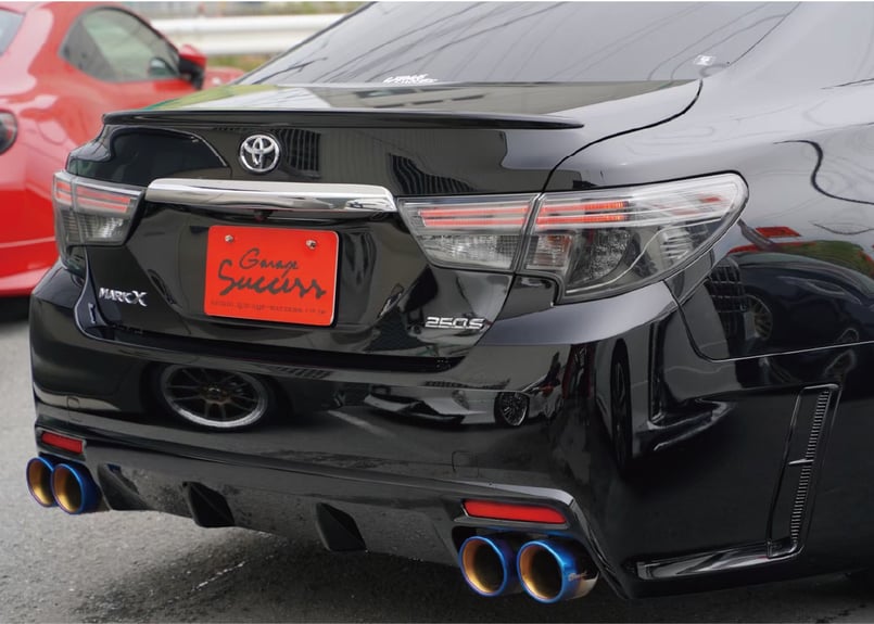 TOYOTA GRX130 マークX / 中期後期型 後期風テールランプ 社外品