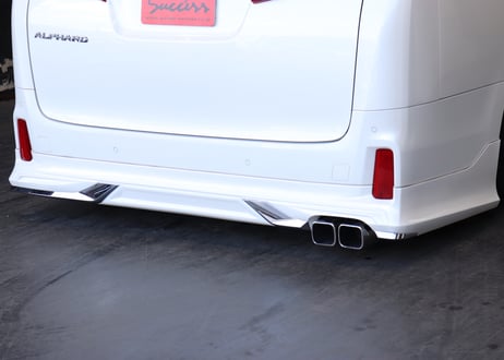 TOYOTA トヨタ アルファード 30系 後期 Sグレード フルエアロキット (F/S/R) ハーフエアロ 色付き 純正単色 ABS製