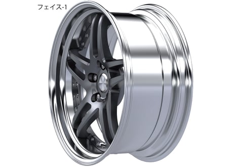 【受注生産商品】 BRASH オリジナルアルミホイール ZERO-1