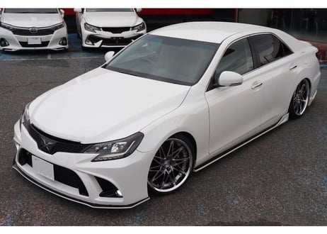 ★受注生産商品★ BRASH エアロパーツ for マークX サイドステップ GRX130 133 135