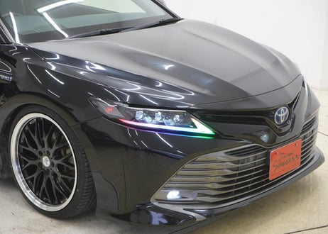TOYOTA AXVH70 カムリ RGB 3眼ヘッドライト フルLED オープニングモーション シーケンシャルウィンカー【CH-3ILRGBHL】