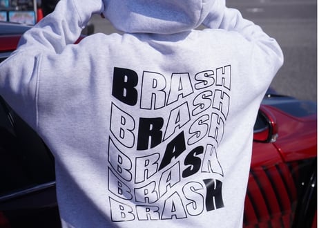 Back BRASH プルオーバーパーカー