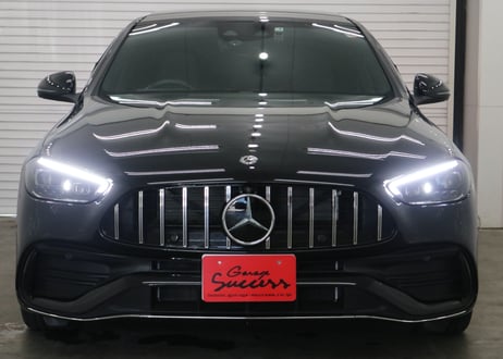 W206 ベンツ Cクラス  パナメリカーナグリル  AMG GTRタイプ 【ブラック/メッキ】【CH-BN6PGS】
