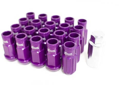 【BRASH】レーシングアルミナット貫通タイプ M12×P1.5 20本セット【BR-HN##】