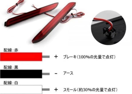 ★新モデル★ オープニングモーション付 流れる ファイバーLED リフレクター★ウインカー トヨタ ダイハツ シーケンシャルウィンカー テールランプ バック 左右セット 汎用【CH-ORLRT#】