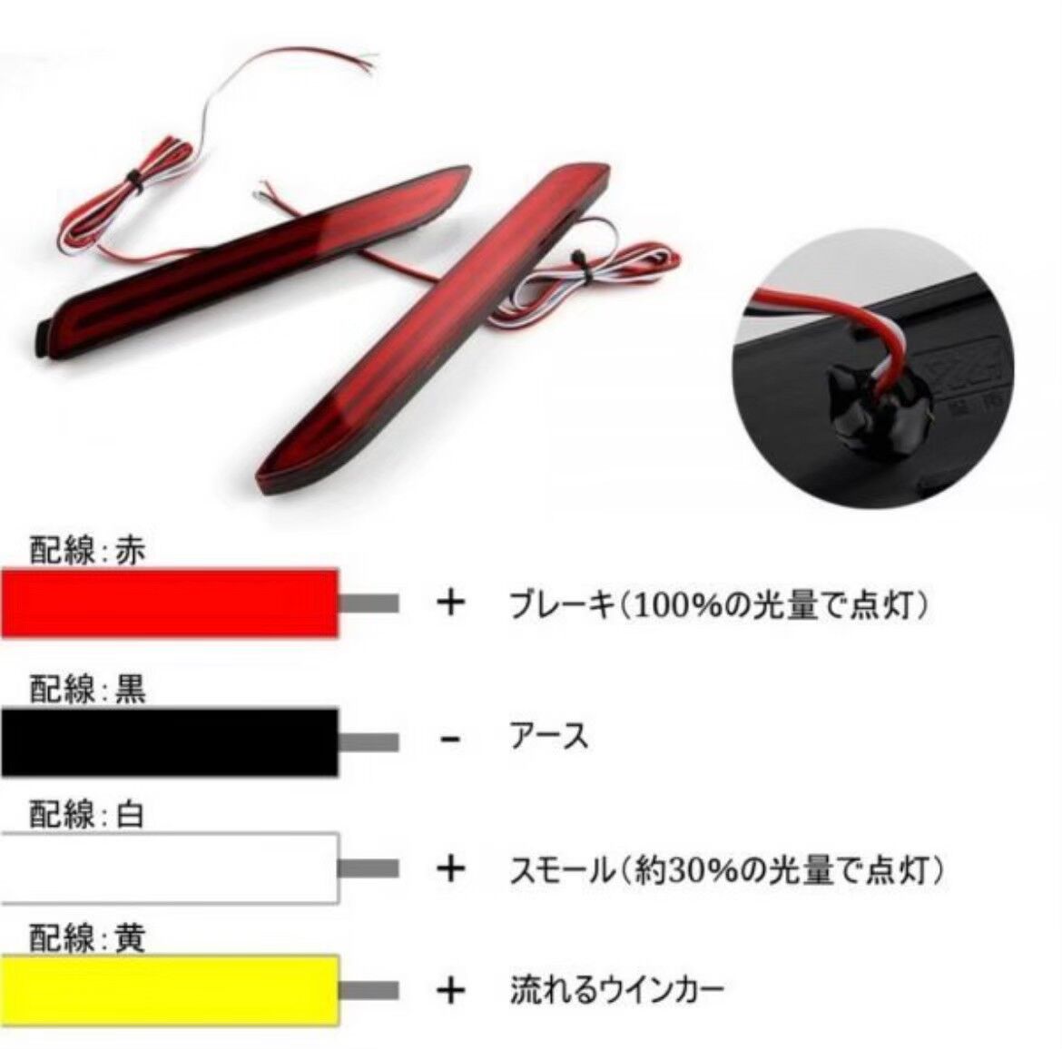 海豚130 マークX LEDリフレクターオープニングモーション付き！ マークX LEDリフレクター 130 プリウス PHV 50 系 GR SPORT 3