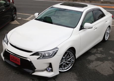TOYOTA GRX130 マークX / 中期後期型2眼ヘッドライト レッドアイ シーケンシャルウィンカー レッドアイ【CH-2EHLver2】
