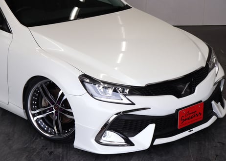 ★受注生産商品★ GRX130 マークX  後期 モデリスタエアロ フロントスポイラー GRX130 GRX133 GRX135