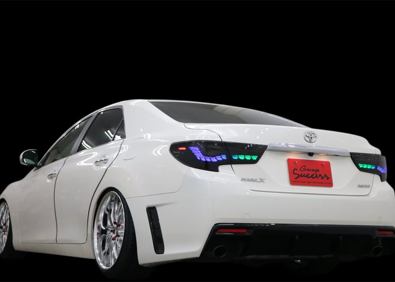マークx 中期 後期 LED テールランプ TOYOTA GRX130 マークX / 中期後期型 龍燐(リュウリン