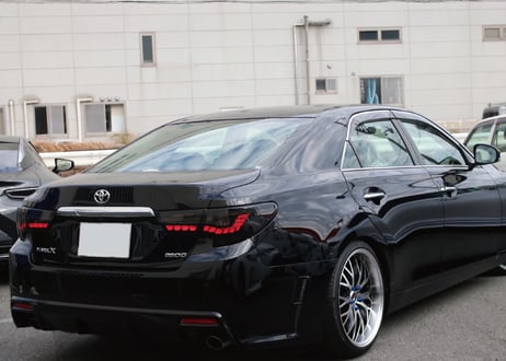 TOYOTA GRX130 マークX / 中期後期型 龍燐(リュウリン) テールランプ cosmic ver フルLEDテールランプ  シーケンシャルウィンカー レインボー【CH-BRUSTL】