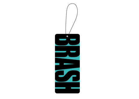 BRASHロゴエアフレッシュナー(B)