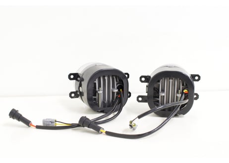 TOYOTA規格 LEDフォグランプ 2色切替機能(白/黄) イカリング付 (モーション点灯無し)