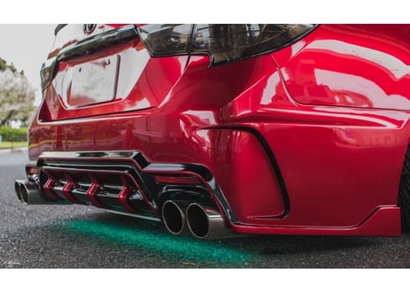 ★受注生産商品★ BRASH エアロバンパー for マークX リア GRX130 133 135