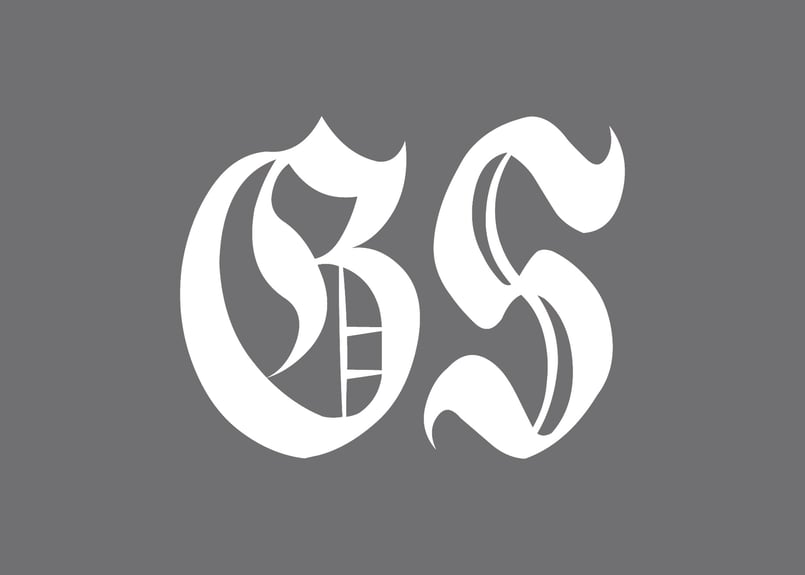 NEW☆GSロゴカッティングステッカー(A) | custom shop BRASH