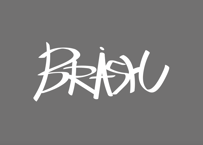 BRASH カッティングステッカー  -kanami Desigh ver-