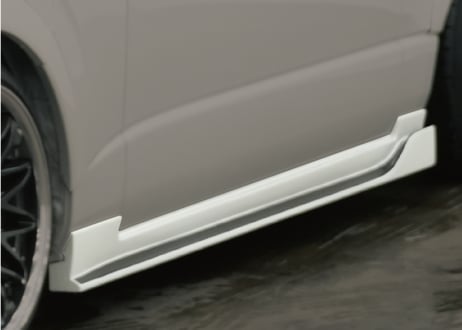 ★受注生産商品★ BRASH 200系 ハイエース レジアスエース 標準 ナローボディー用 サイドスカート サイドステップ ブラッシュエアロ FRP