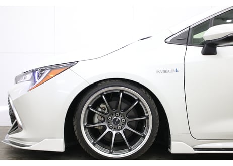 ★受注生産商品★【BRASH】 NRE21＃/ZWE21＃ カローラスポーツ フロントハーフエアロ アンダーリップ brash★ブラッシュエアロ★FRP