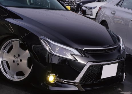 TOYOTA GRX130 マークX / 中期後期型 アイブロウヘッドライト シーケンシャルウィンカー 【CH-1EHL】