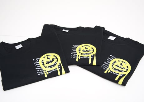 Garage Success ✕ BRASH オリジナルTシャツ 【ニコちゃん】