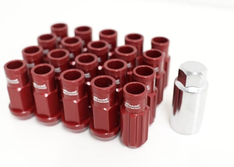 【BRASH】レーシングアルミナット貫通タイプ M12×P1.5 20本セット【BR-HN##】