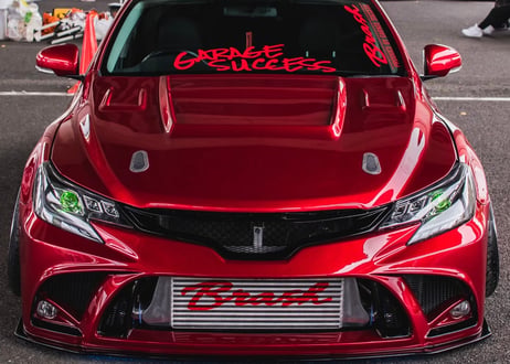 ★受注生産商品★ BRASH エアロパーツ for マークX グリル GRX130 133 135