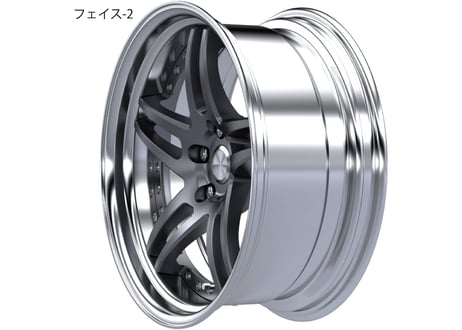 【受注生産商品】 BRASH オリジナルアルミホイール ZERO-1