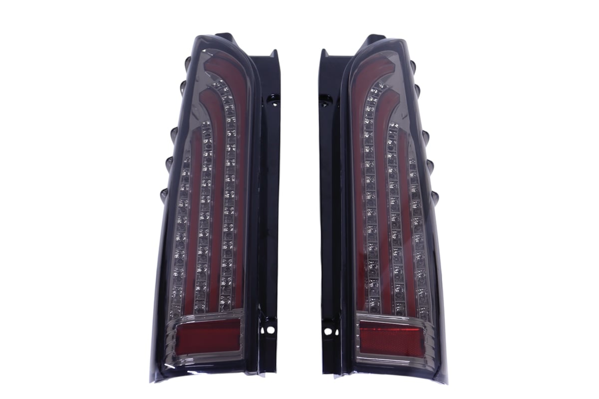 200系 ハイエース レジアスエース ファイバー LEDテールランプ
