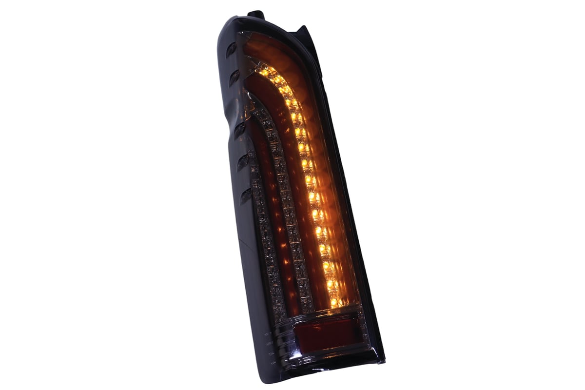200系 ハイエース レジアスエース ファイバー LEDテールランプ