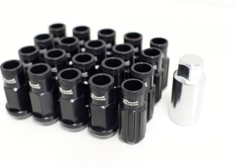 【BRASH】レーシングアルミナット貫通タイプ M12×P1.5 20本セット【BR-HN##】