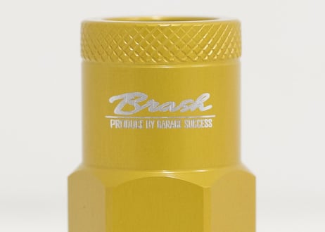 【BRASH】レーシングアルミナット貫通タイプ M12×P1.5 20本セット【BR-HN##】